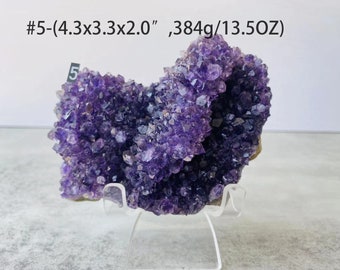 Raw Amethyst Crystal Cluster , Bulk Crystals , Amethyst Quartz Raw Crystals , Amethyst Cluster Point , Crystal Gift , Home Decoration