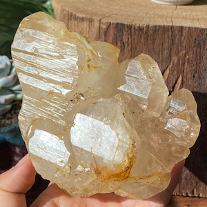Enorme grappolo di cristallo di quarzo grezzo, grappolo di quarzo trasparente grezzo, campione minerale, regalo di cristallo, decorazione di cristallo, regalo di compleanno, quarzo grezzo