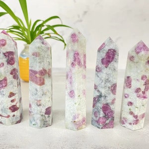 Pink Tourmaline Crystal Towers , Pink Tourmaline Point , Pink Tourmaline  Wand , Crystal Tower , Home Decoration , Red Tourmaline Towers