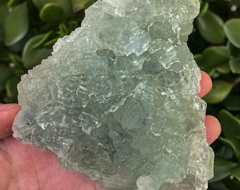 Green Cubic Fluorite Raw , Fluorite Specimen , Cubic Fluorite Specimen , Crystals Rocks Mineral Specimen , Special Gifts , Birthday Gift