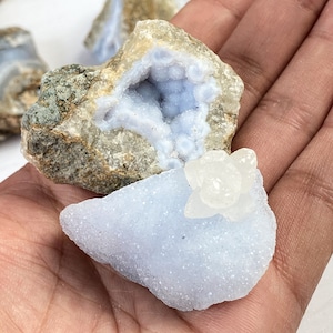 Raw Blue Lace Agate Chunks , Natural Blue Lace Agate , Crystal Gift , Raw Blue Chalcedony , Home Decoration , Engergy crystal