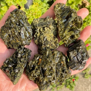Lustrous Green Epidote Cluster , Choose Your Own , Green Epidote With Quartz Specimen , Christmas Gift , Birthday Gift , Birthday Gift
