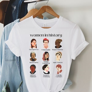 Women In History Shirt | History Teacher Shirt | History Shirt | Social Studies Shirt | Teacher Gift | Women's History Month Shirt