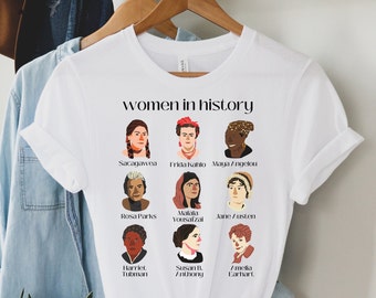 Women In History Shirt | History Teacher Shirt | History Shirt | Social Studies Shirt | Teacher Gift | Women's History Month Shirt