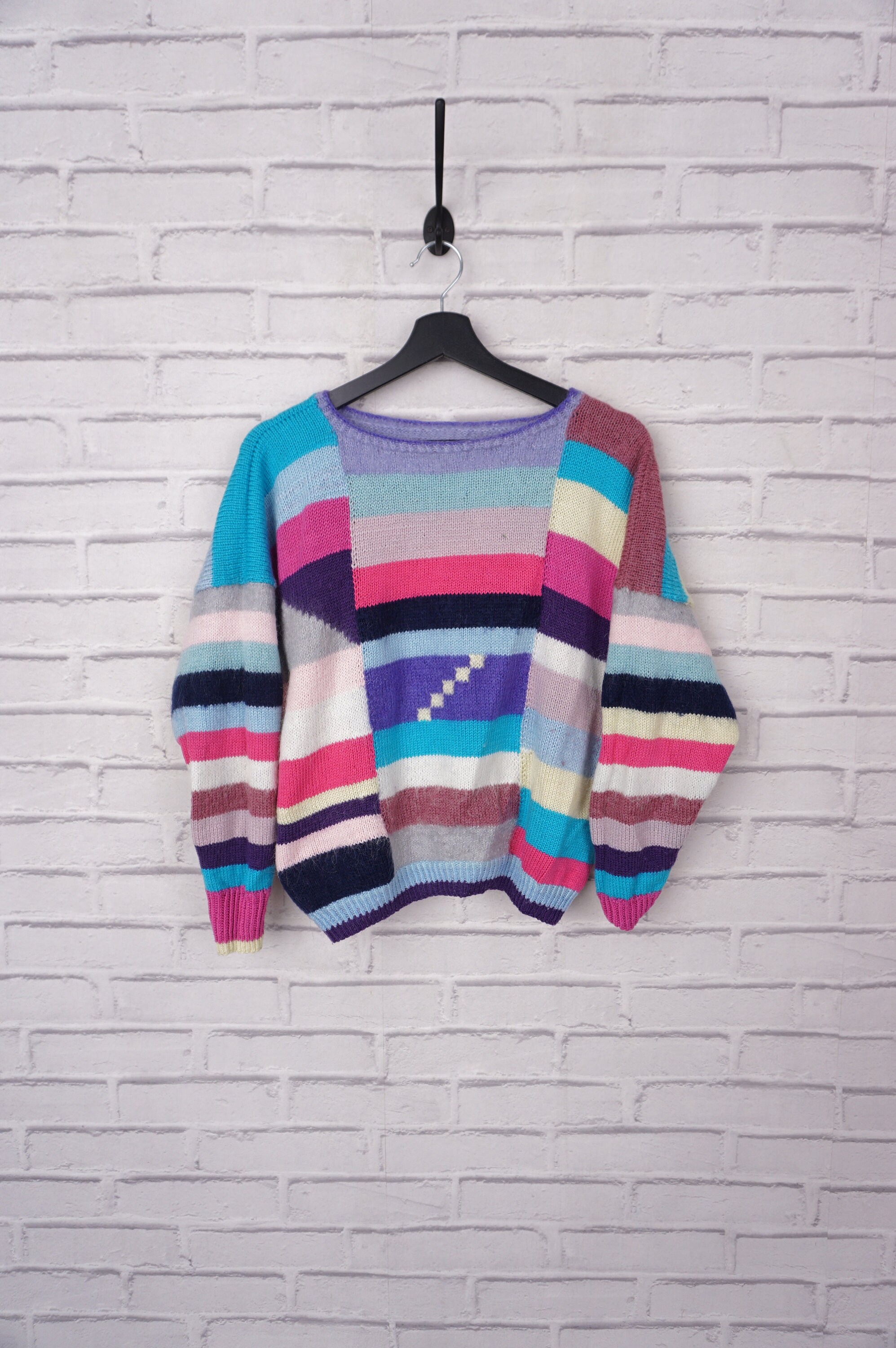 Vintage 90s retro 80s oldschool sweater Pulli pullover knit | Etsy