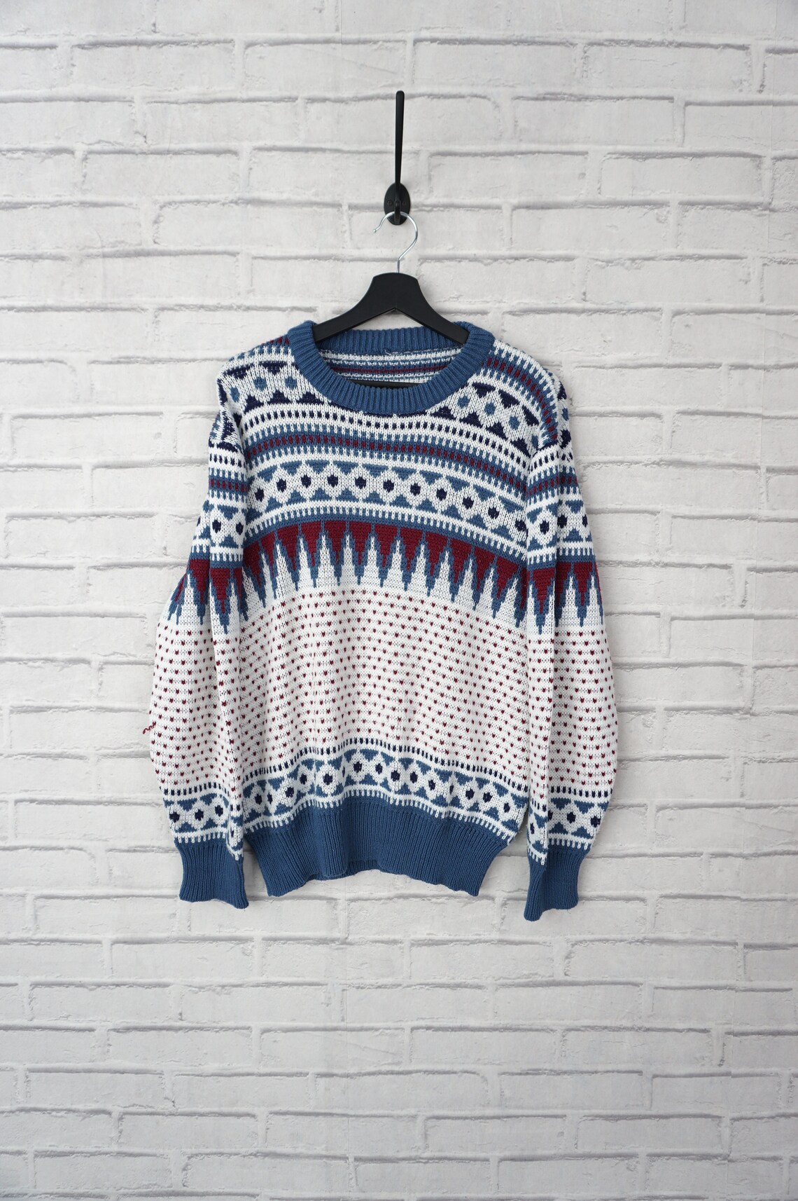 Vintage 90s retro 80s oldschool sweater Pulli pullover knit | Etsy