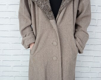 Herrenjacke Wollenimitat 1920s Still Mantel Vintage Retro Design Herrenjacke Wollenimitat 1920s Still Mantel Vintage Retro Design