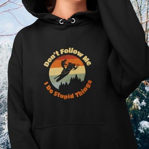 Funny snowmobile hoodies outlet