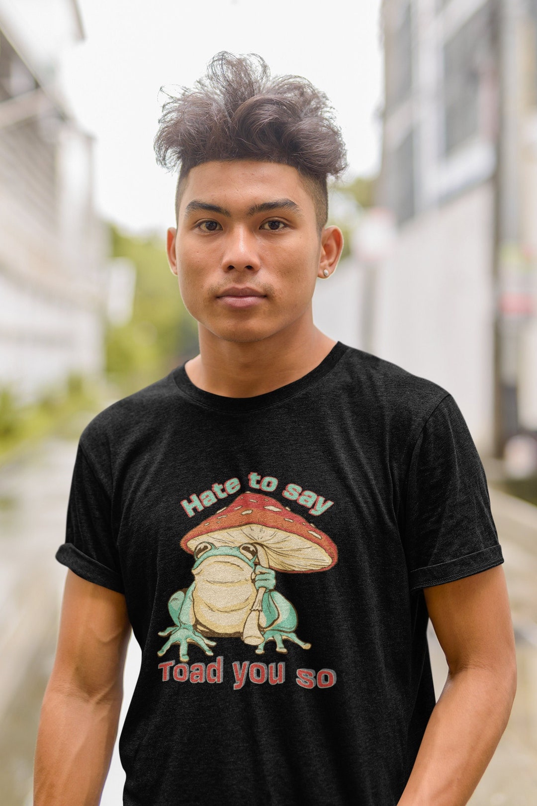 Funny Toad Pun Shirt, Hate to Say Toad You so Tee, Cute Cottagecore ...