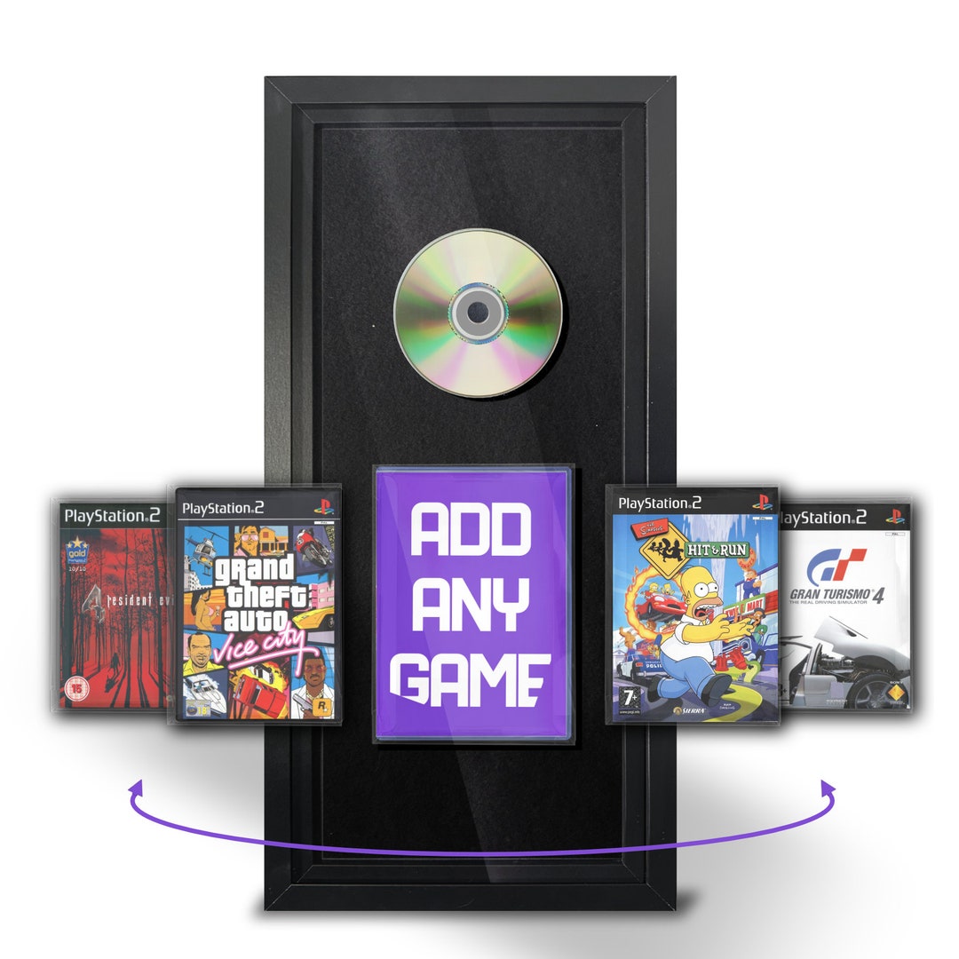 PS2 Frame Your Game Display Solution Add Any PS2 Game Etsy UK