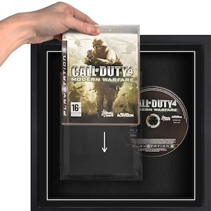 PS3 Video Game Frame | Framed Display | Playstation 3 | Gamer Room Decor | Physical Media Display