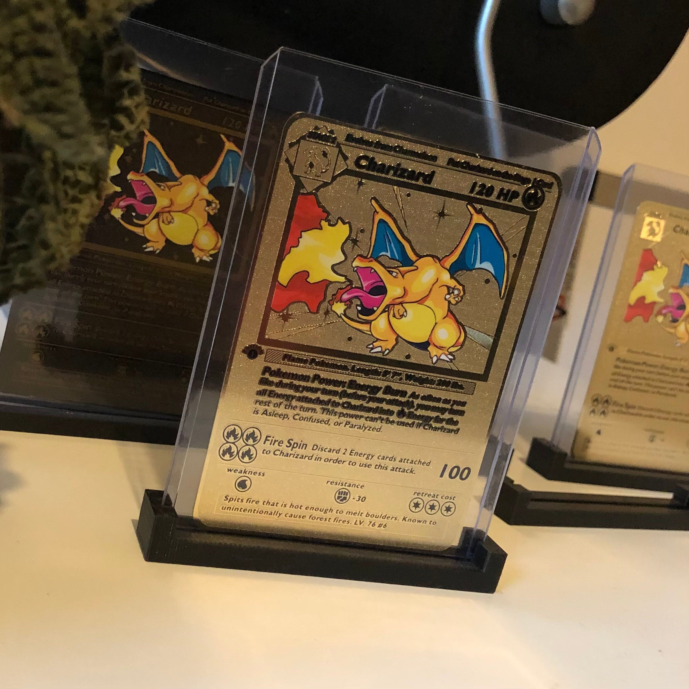 Carta Pokémon em Metal Charizard, Promoçoes