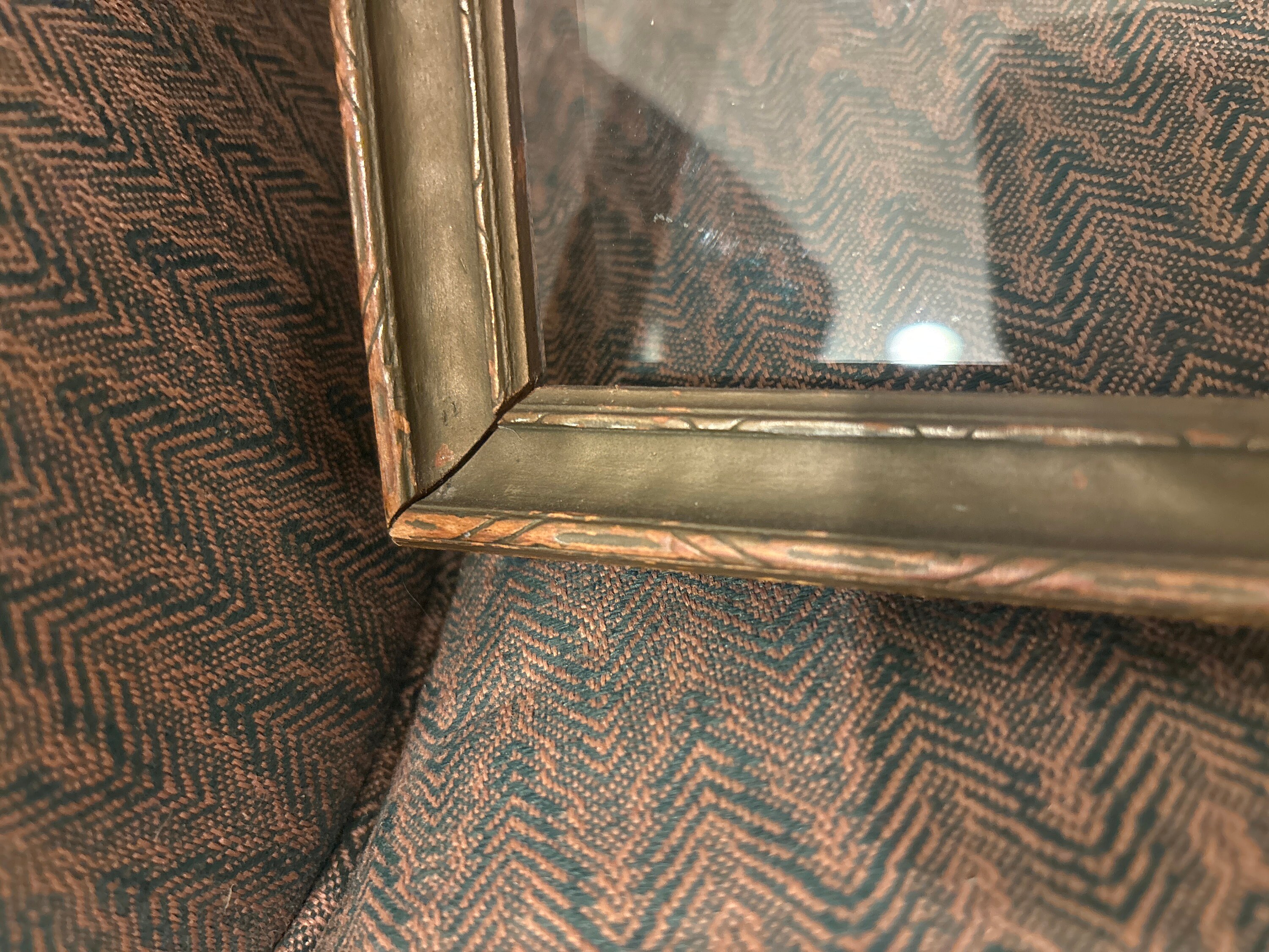 Antique Wood Frame, Gallery Wall Frame, Motto Frame, Old Frame, Thin