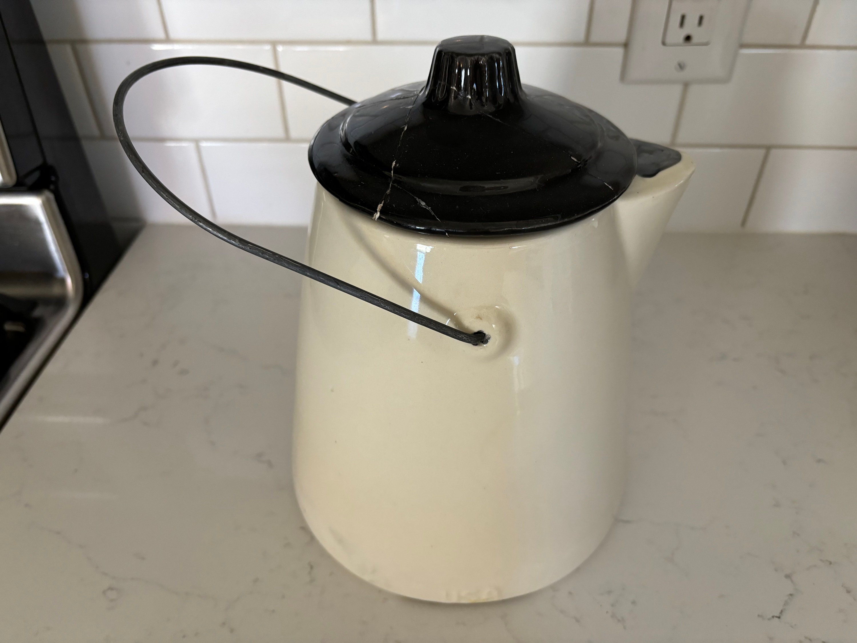 Mccoy 1950s Coffee Pot Cookie Jar, Vintage Mccoy Cookie Jar, Mccoy