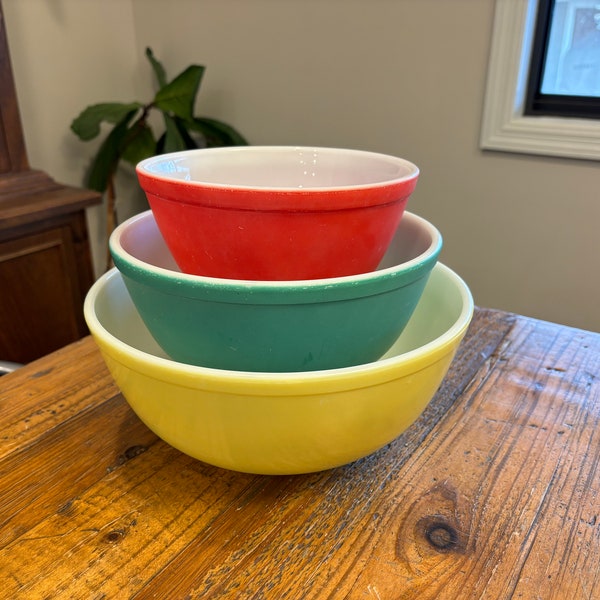 Pyrex Bowls Etsy