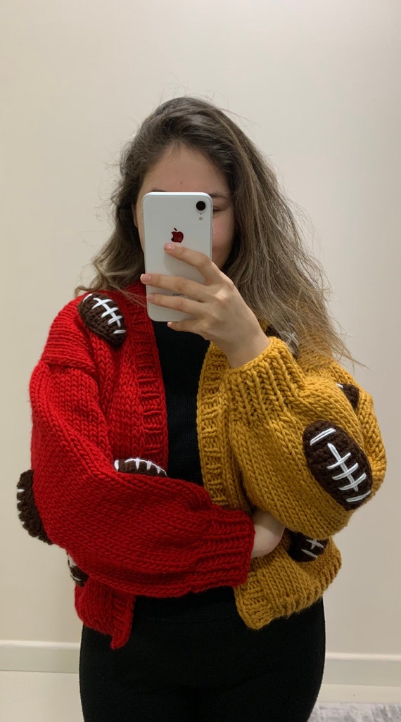 Unisex Adult Cardigan | Gift for Everyone | American Football