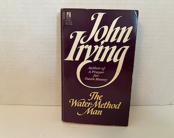 The WATER-METHOD MAN by John Irving 1972 a Pocket Books mass market paperback