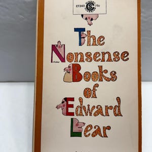 The Nonsense Books of Edward Lear SIGNET CLASSIC CT243 First Printing September 1964
