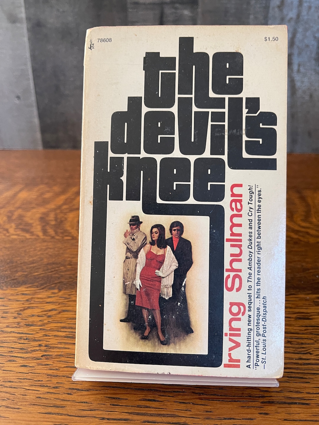 The Devils Knee by IRVING SHULMAN, Pocket Book 78608 Etsy