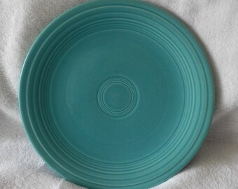 Vintage Fiesta Turquoise 9.25" Lunch Plate