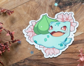 Magnet Bisasam, kawaii Kühlschrankmagnet chibi Ivysaur