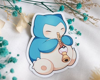 Relaxo Magnet Snorlax Kühlschrankmagnet chibi