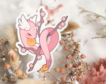 Pegatina Dragonair Pokemon kawaii Pegatina para portátil Switch