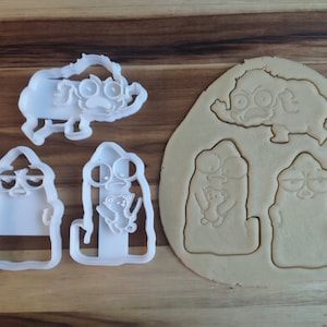 Solar Opposites Pupa Teddy Bear Red Goobler Cookie Cutters 3d printed