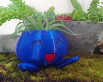 Cute Oddish Planter 3D Printed