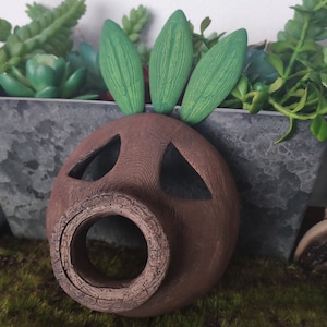 Legend of Zelda inspired Link Deku Mask 3D printed Majora's Mask