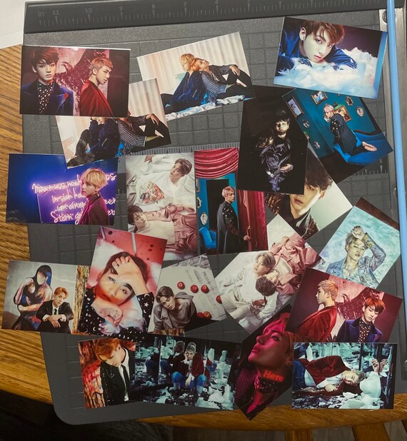 BTS Wings Concept Photo Photocards Etsy