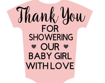 PRINTABLE Baby Shower Favor Tags, Baby Girl Shower, Personalized Baby Shower Tags, Baby Shower, Favor Tags, Welcome Baby