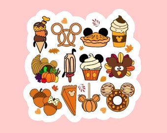 Fall Vibes Sticker ~ Waterproof ~ Laptop ~ Water Bottle ~ Decal ~ Gift Ideas ~ Autumn ~ Halloween ~ Snacks ~ Vacation ~ Trip