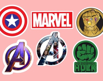 avengers logo decal etsy