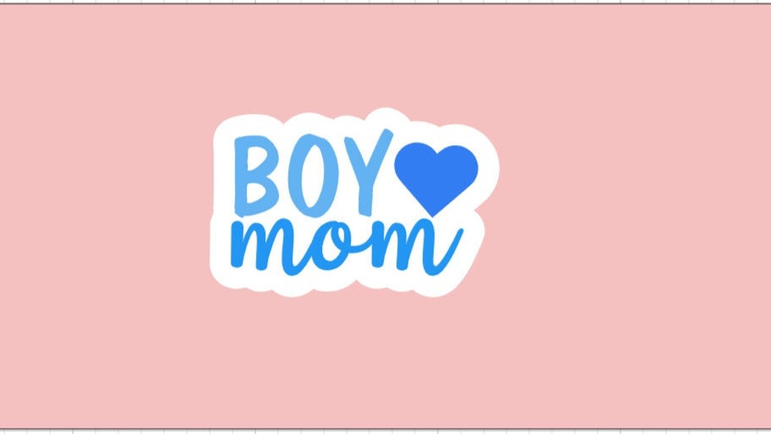 Boy Mom Sticker Waterproof New Mom Baby Mother - Etsy