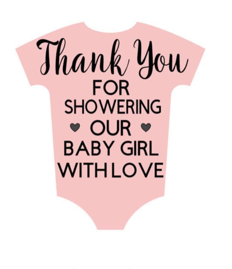 PRINTABLE Baby Shower Favor Tags Baby Girl Shower Etsy