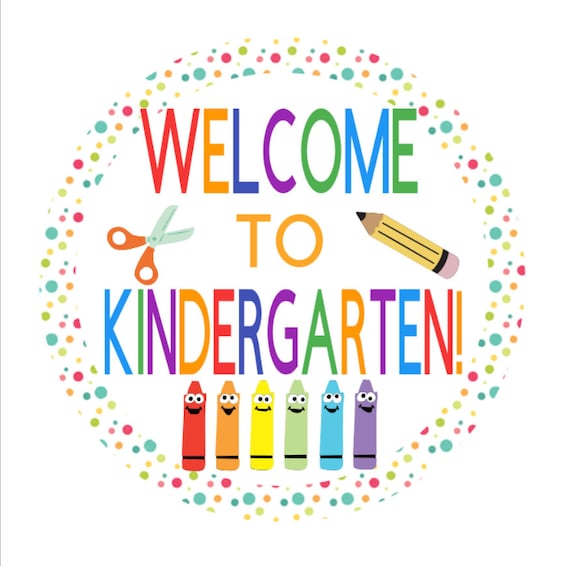 PRINTABLE to Kindergarten Tags Back to School Gift Etsy