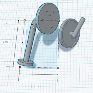 Miniature Shower Head STL File 3D Print for Dollhouse 1:12 - Etsy