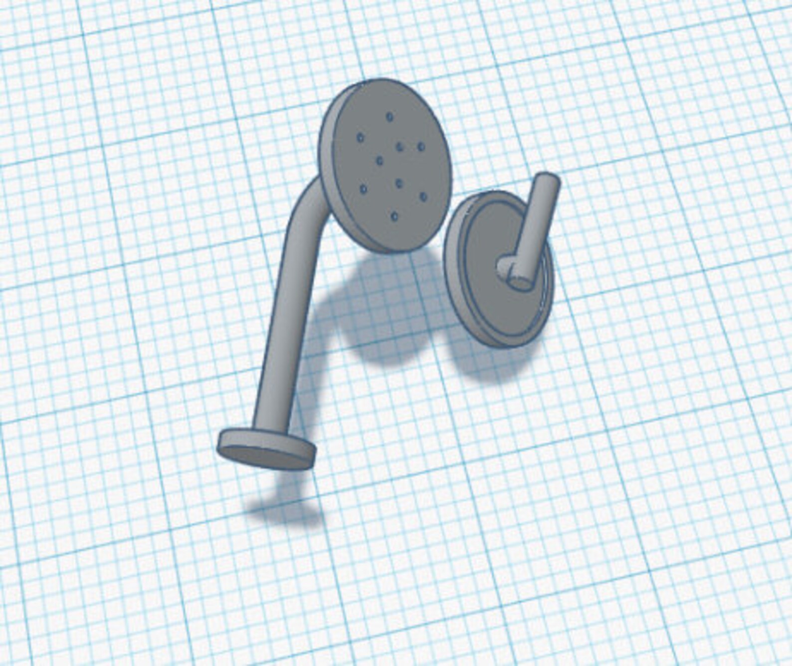 Miniature Shower Head STL File 3D Print for Dollhouse 1:12 - Etsy