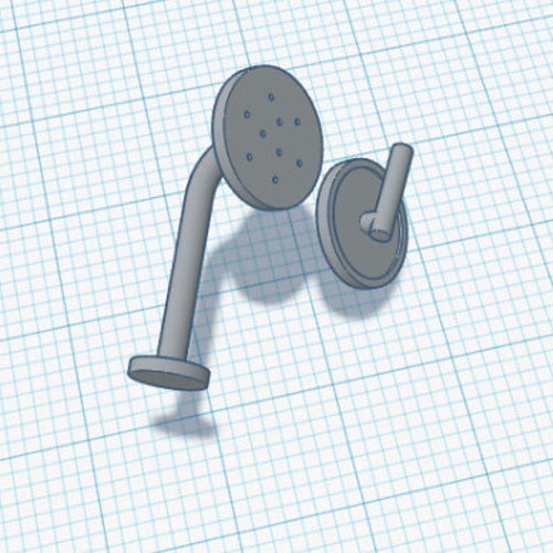 STL File 3D Print Dollhouse Miniature Faucet 1/12 Scale - Etsy