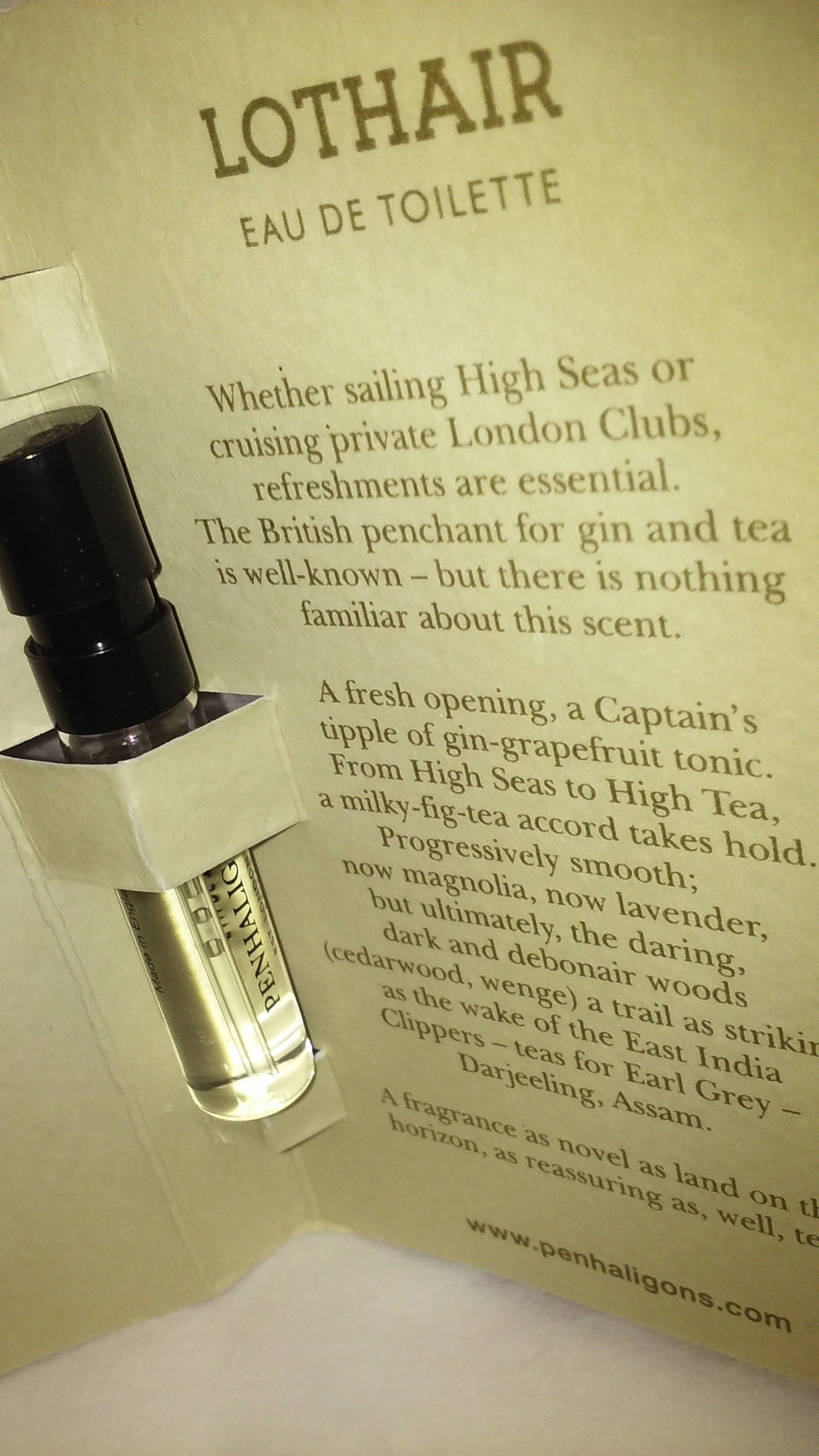 Penhaligon's lothair online eau de toilette