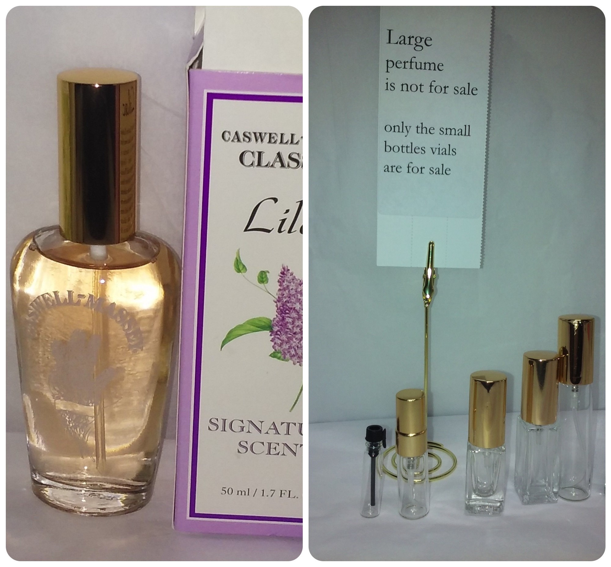 Lilac Sample & Decants by Caswell Massey