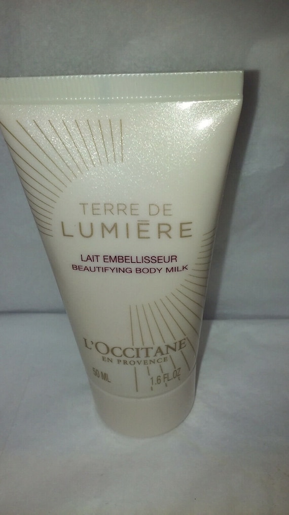 L Occitane Terre De Lumiere Milk Body Lotion 1.7 Oz Travel 