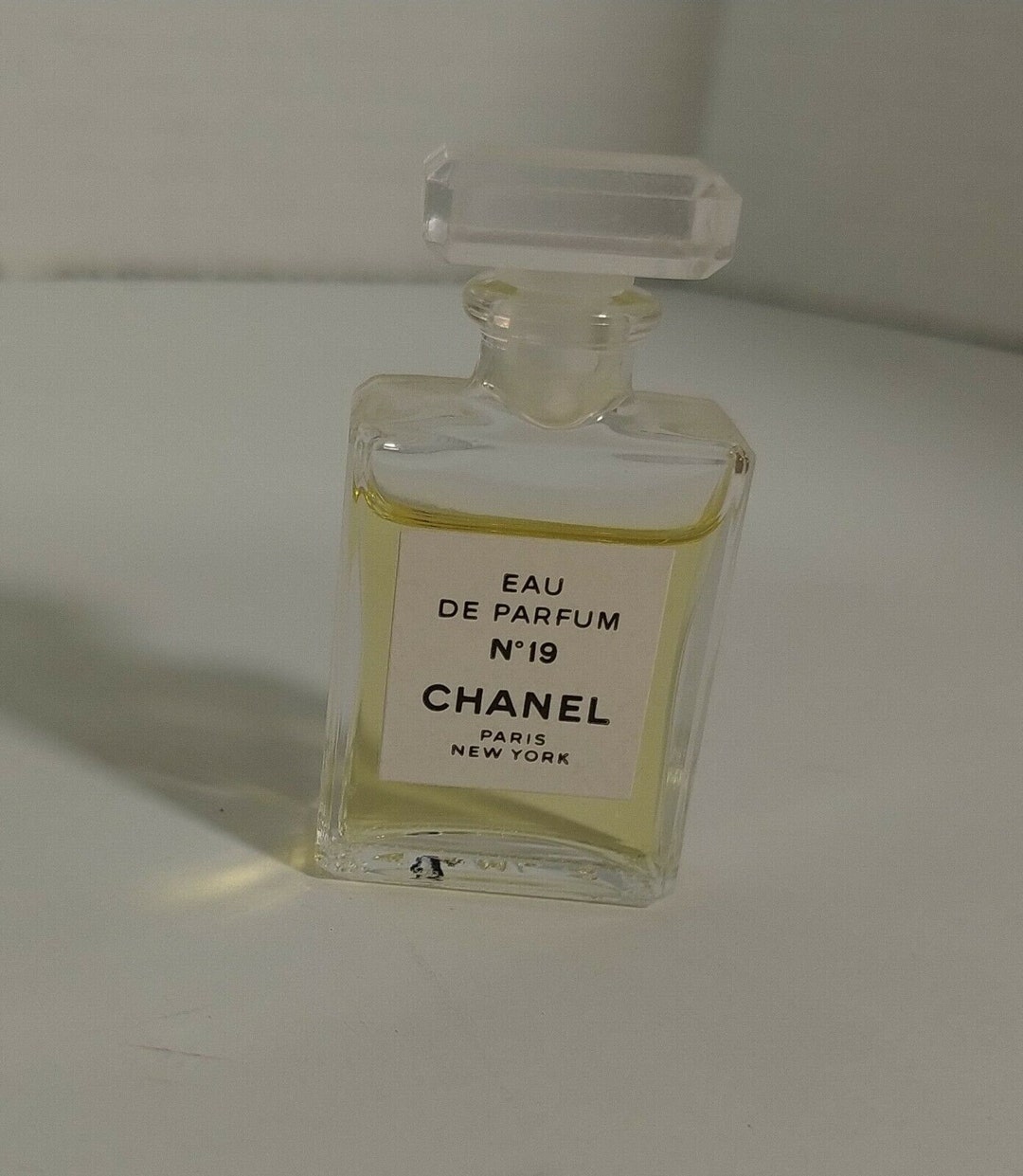 Vintage Chanel No 5 Perfume Bottle 1/2 Oz 2 tall Made in France 23 Some  left