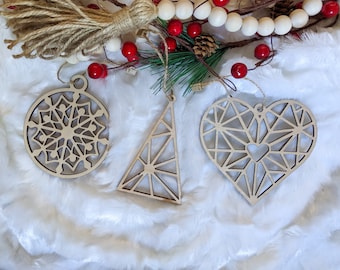 Folkart Wooden Ornaments