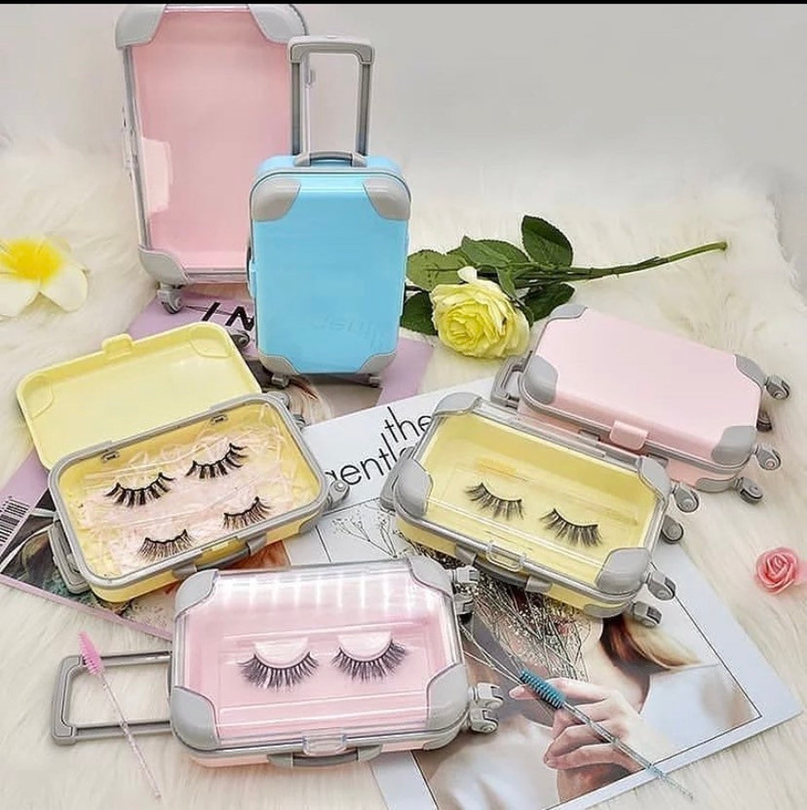 Mini suitcase set Etsy