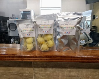 Freeze Dried Hard Boiled Eggs - Just Eggs - MRE - Organically Produced - Pasture Raised-In Mylar Bag-FREE Shipping On Orders 35+