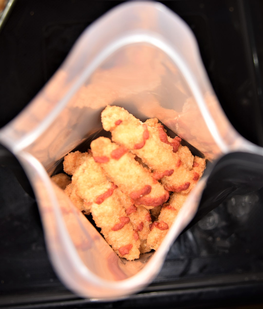 Freeze Dried Fish Sticks Meal Ready to Eat MRE Plain or With Nongmo