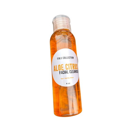 Organic Vegan Aloe Facial Cleanser for Sensitive Skin | Acne | Dry Skin |  Oily Skin | Natural Face Wash | Organic Cleanser - Etsy