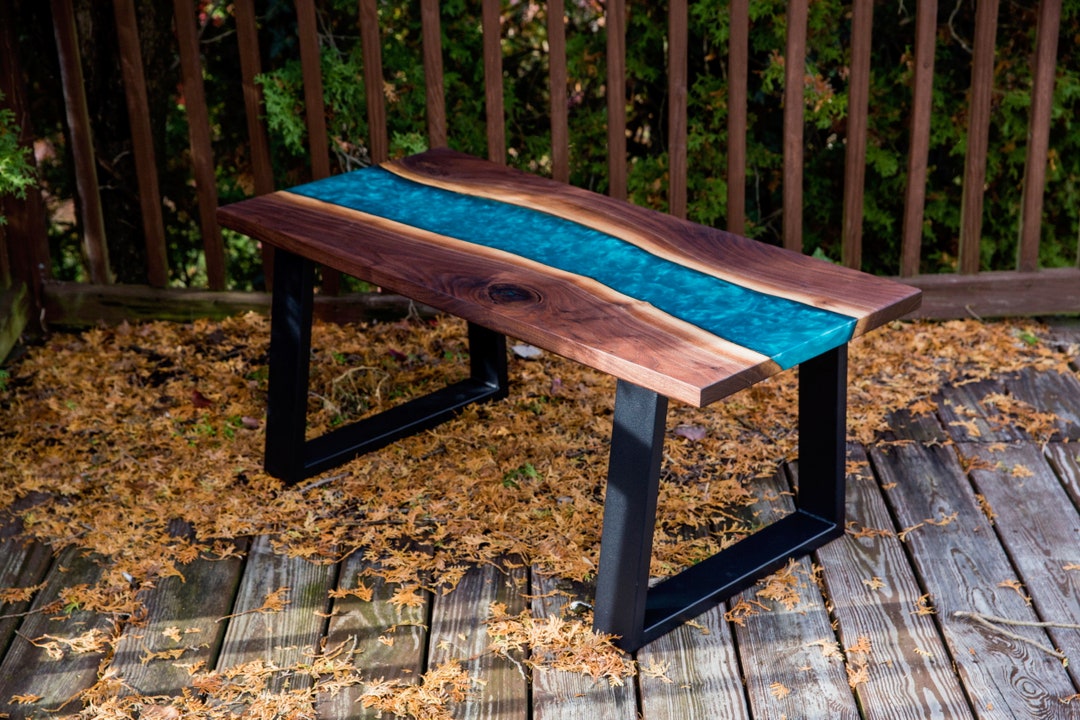 CUSTOM Epoxy & Wood Coffee Tables - Etsy